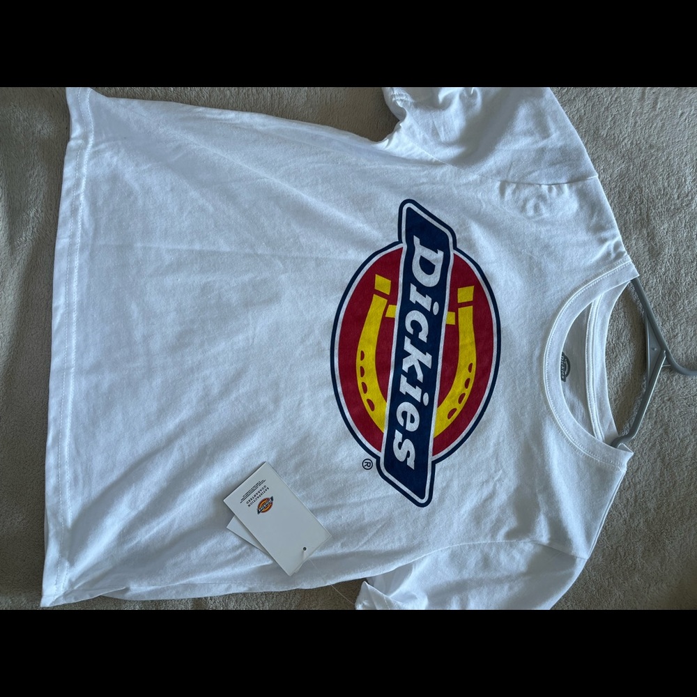 brand new dickies cropped shirt!